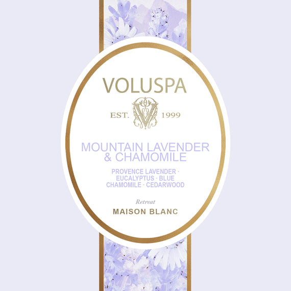 Sample Vial - VOLUSPA Mountain Lavender & Chamomile Room Spray