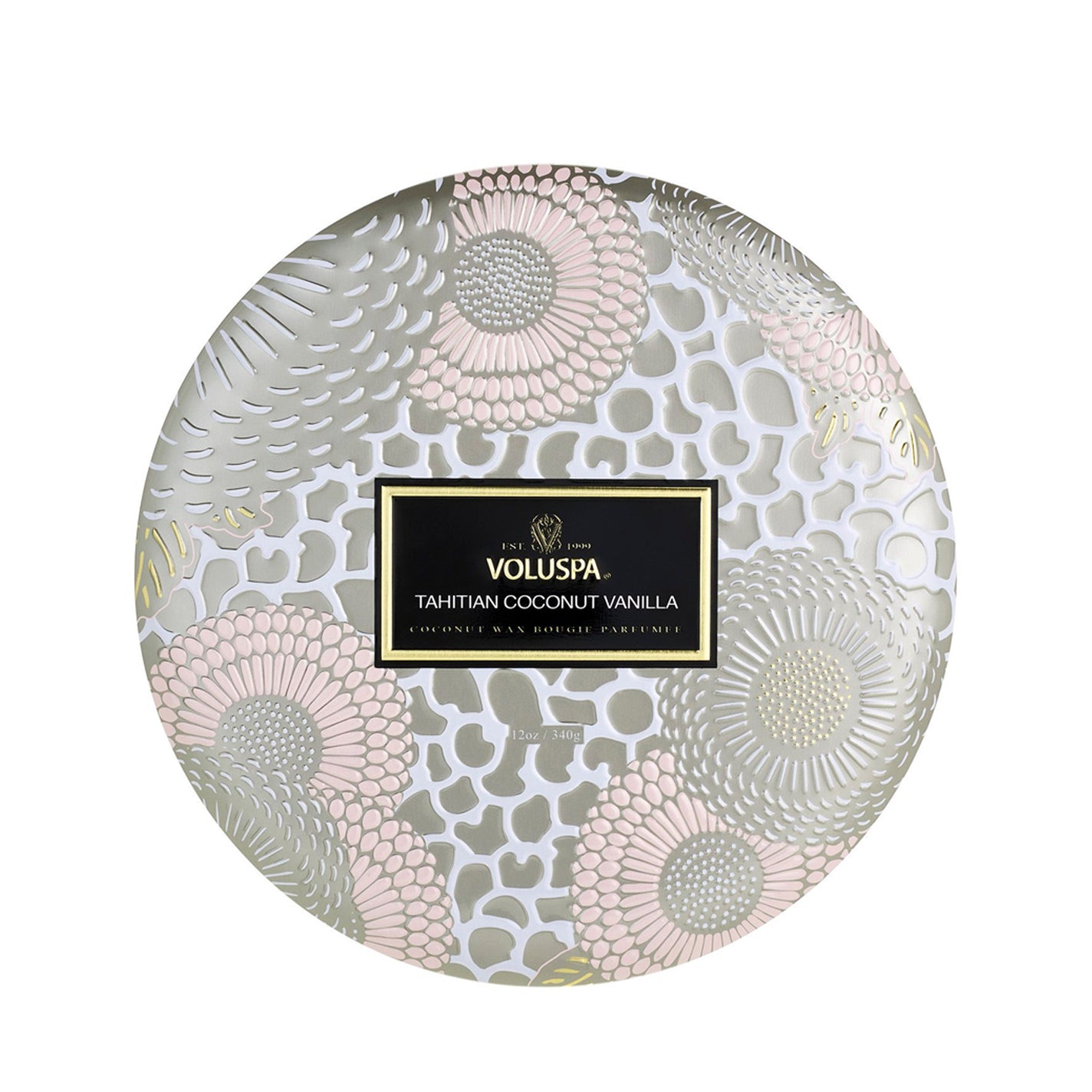 VOLUSPA Tahitian Coconut Vanilla 3 Wick Candle