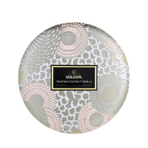 VOLUSPA Tahitian Coconut Vanilla 3 Wick Candle