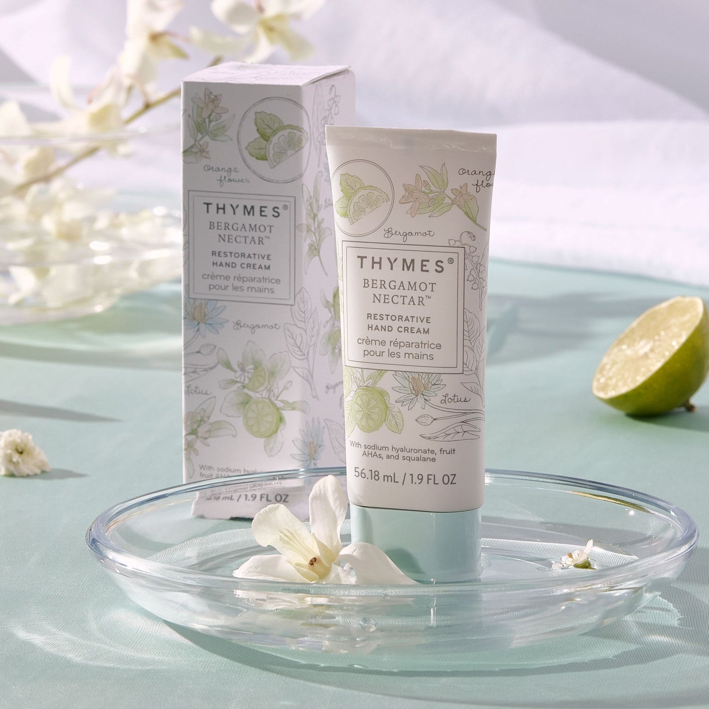 Thymes Bergamot Nectar Replenishing Hand Cream