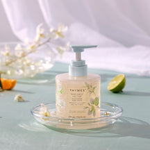 Thymes Bergamot Nectar Hand Wash in glass