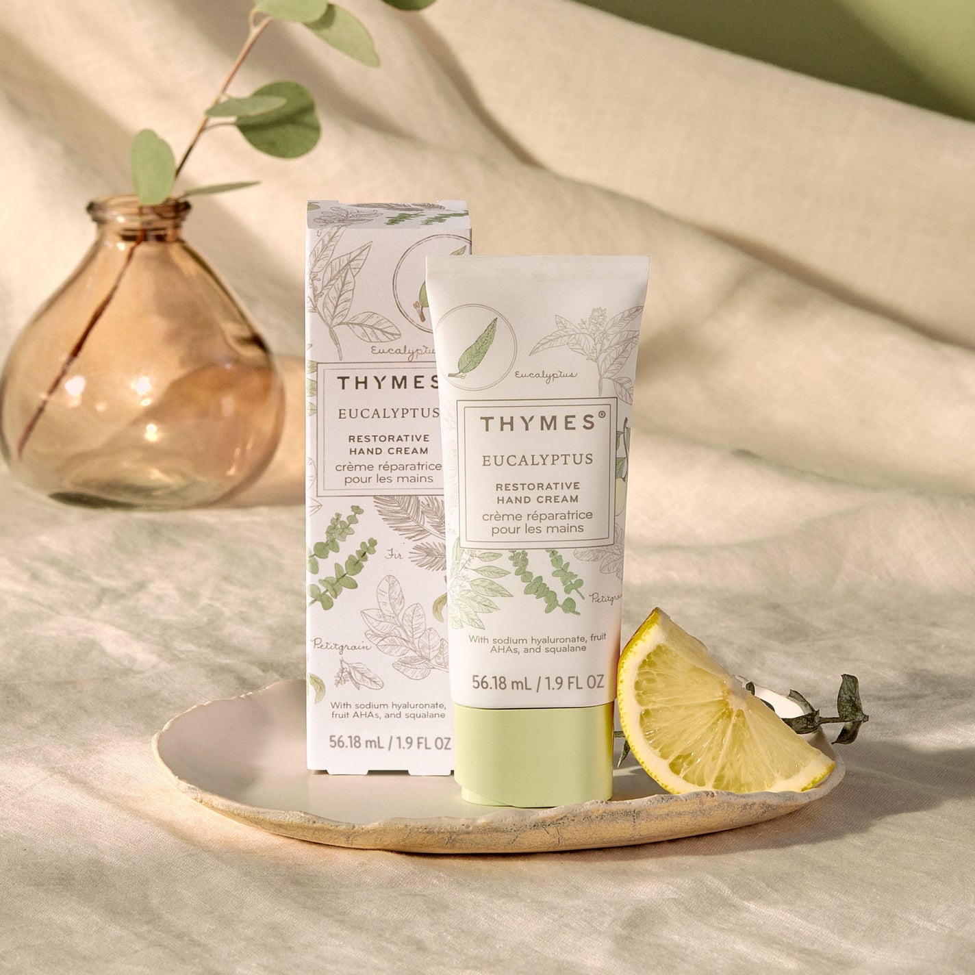 Thymes Eucalyptus Replenishing Hand Cream