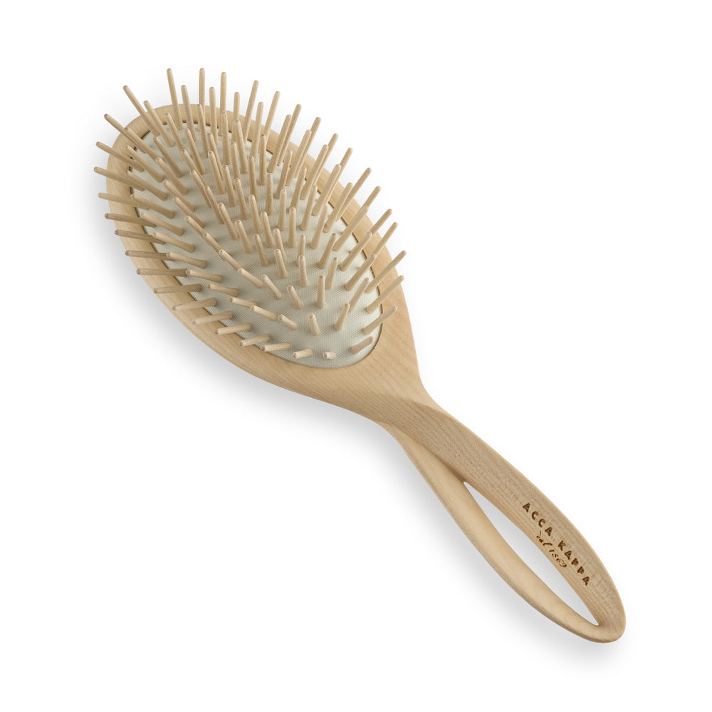 Acca Kappa Infinito Maple Wood Hair Brush - Pins