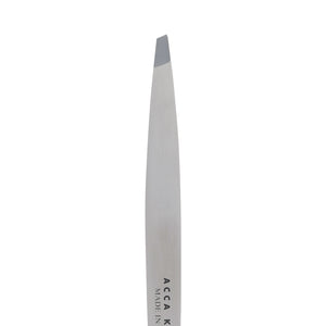 Acca Kappa Professional Inox Slant Tweezers - Silver