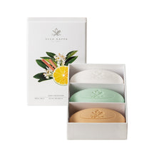 Acca Kappa Soap Trio - White Moss, Green Mandarin, Sandalwood