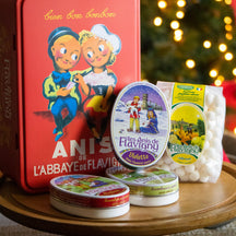 Anis de Flavigny Medieval Red Tin - Anise Pastilles