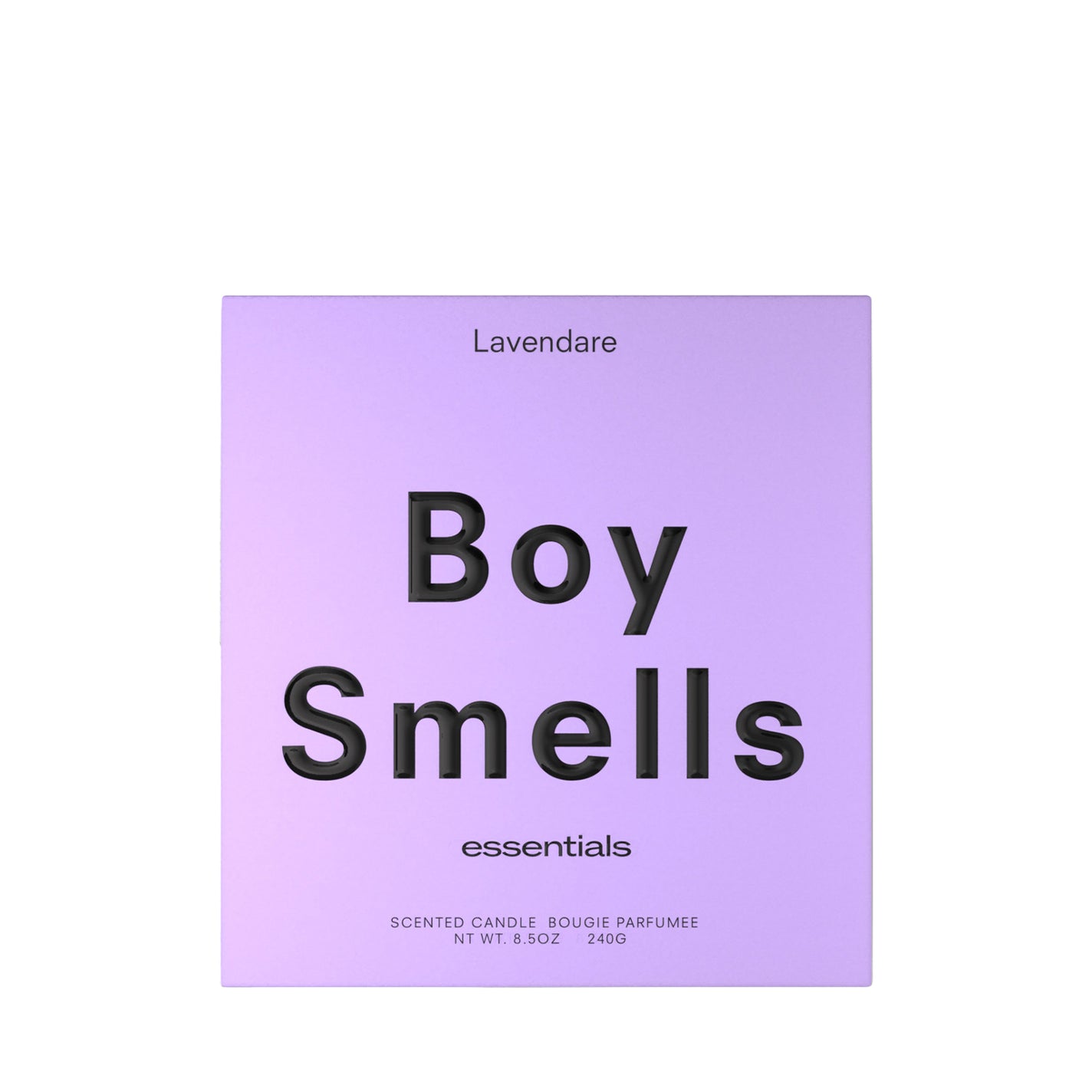 Boy Smells Lavendare Standard Candle