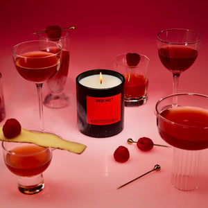 Boy Smells Red Hot Standard Candle