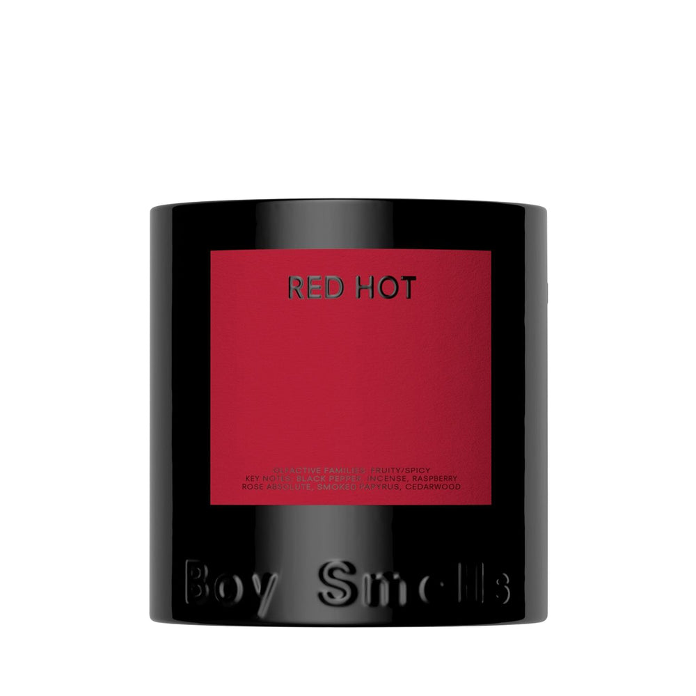 Boy Smells Red Hot Standard Candle