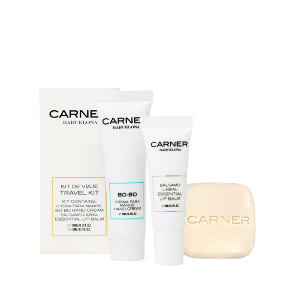 CARNER BARCELONA Travel Kit + Soap