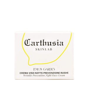 CARTHUSIA Lemon Garden Night Face Cream