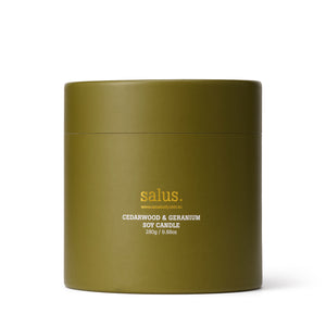 Cedarwood & Geranium Soy Candle