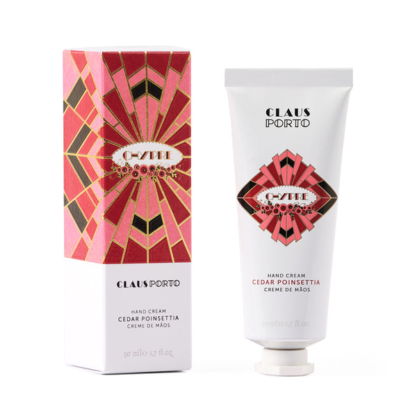 Chypre Cedar Poinsettia Soap Hand Cream