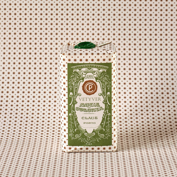 Claus Porto Agua Colonia Vetyver Wax Sealed Soap - 150g