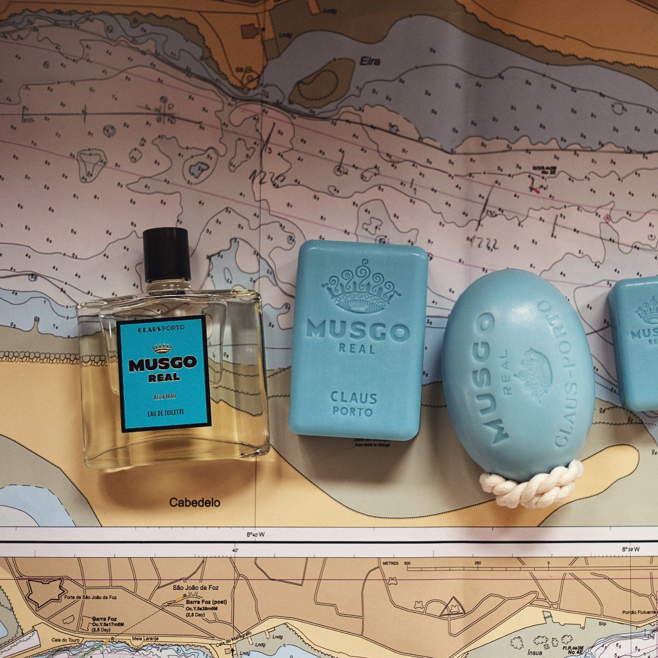 Claus Porto Alto Mar Body Soap - 160g