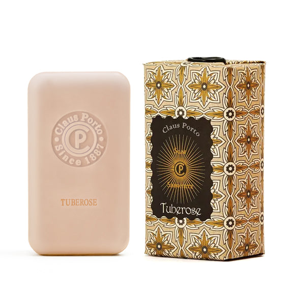 Claus Porto Black Sumburst Tuberose Wax Sealed Soap - 150g