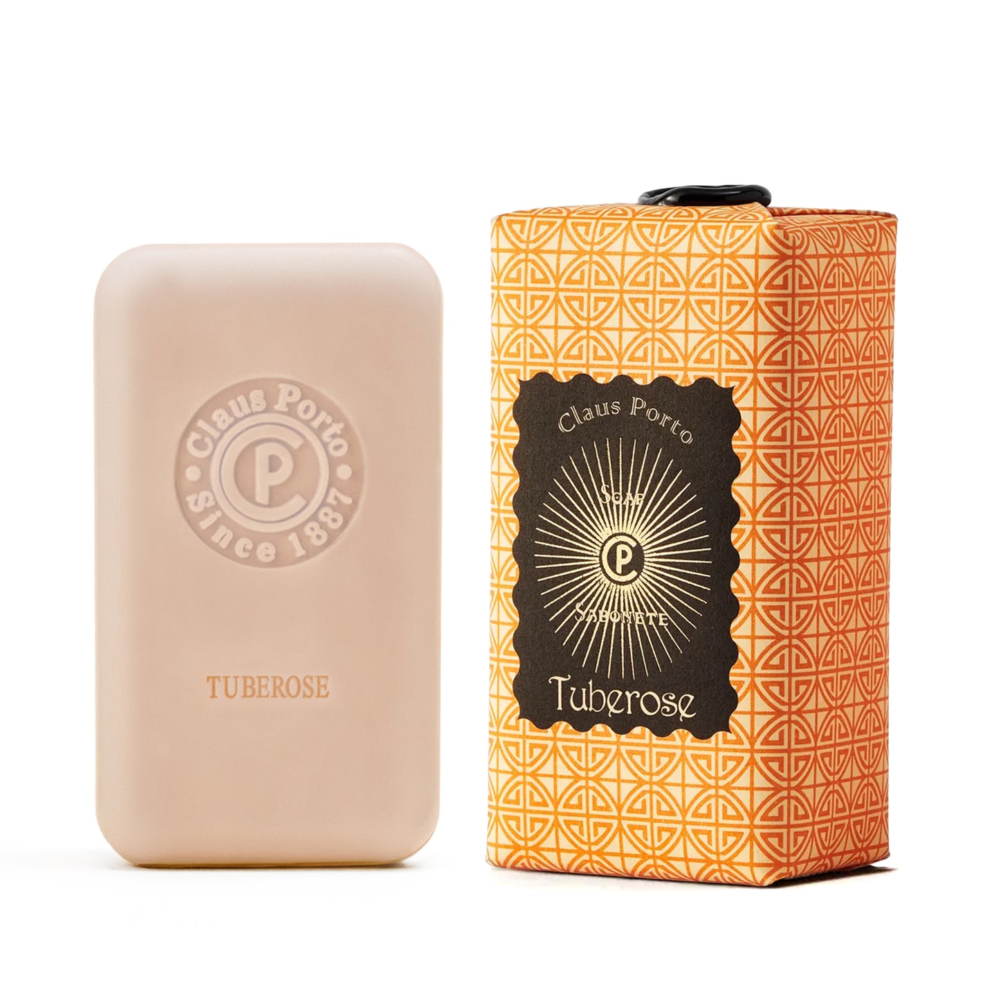 Claus Porto Black Sunburst Tuberose Wax Sealed Soap - 150g