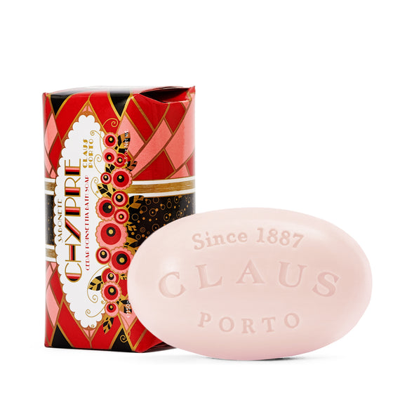 Claus Porto Deco Chypre Cedar Poinsettia Soap - 150g