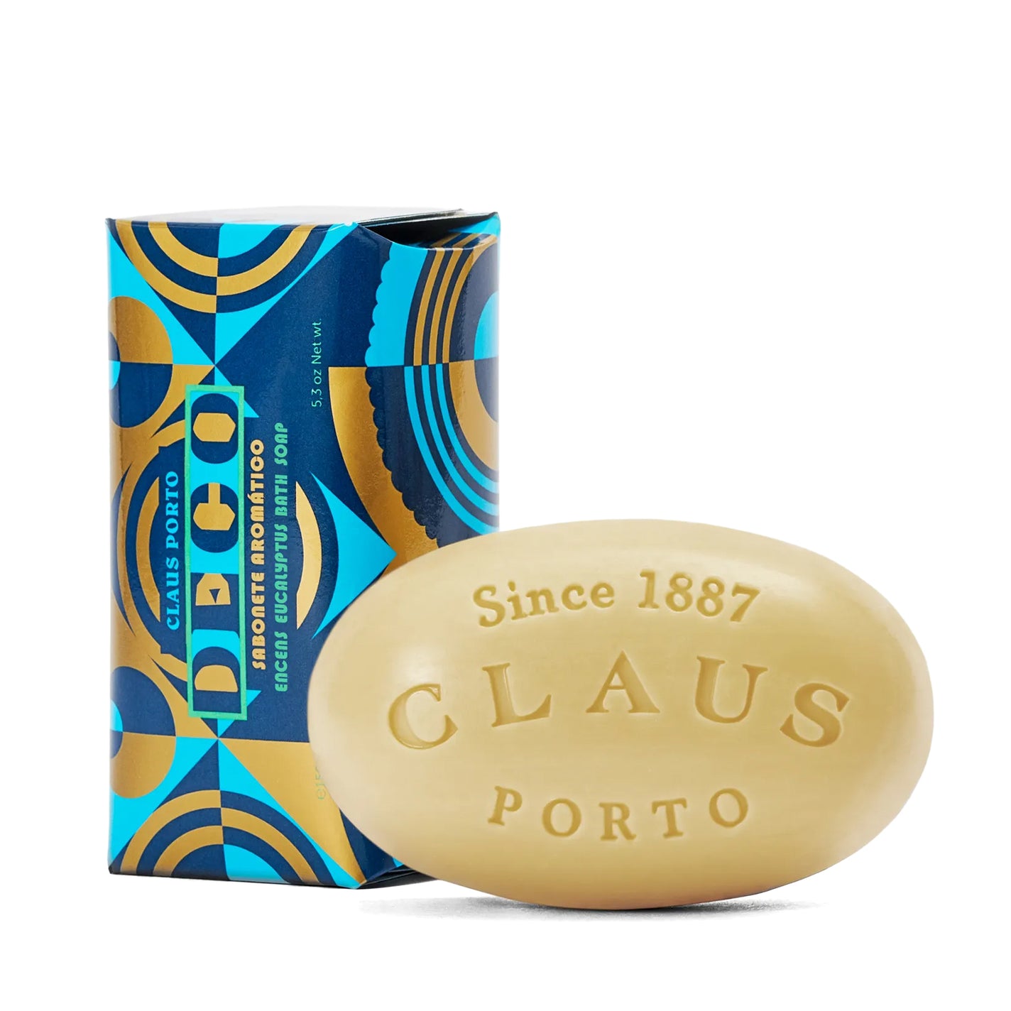 Claus Porto Deco Encens Eucalyptus Soap - 150g