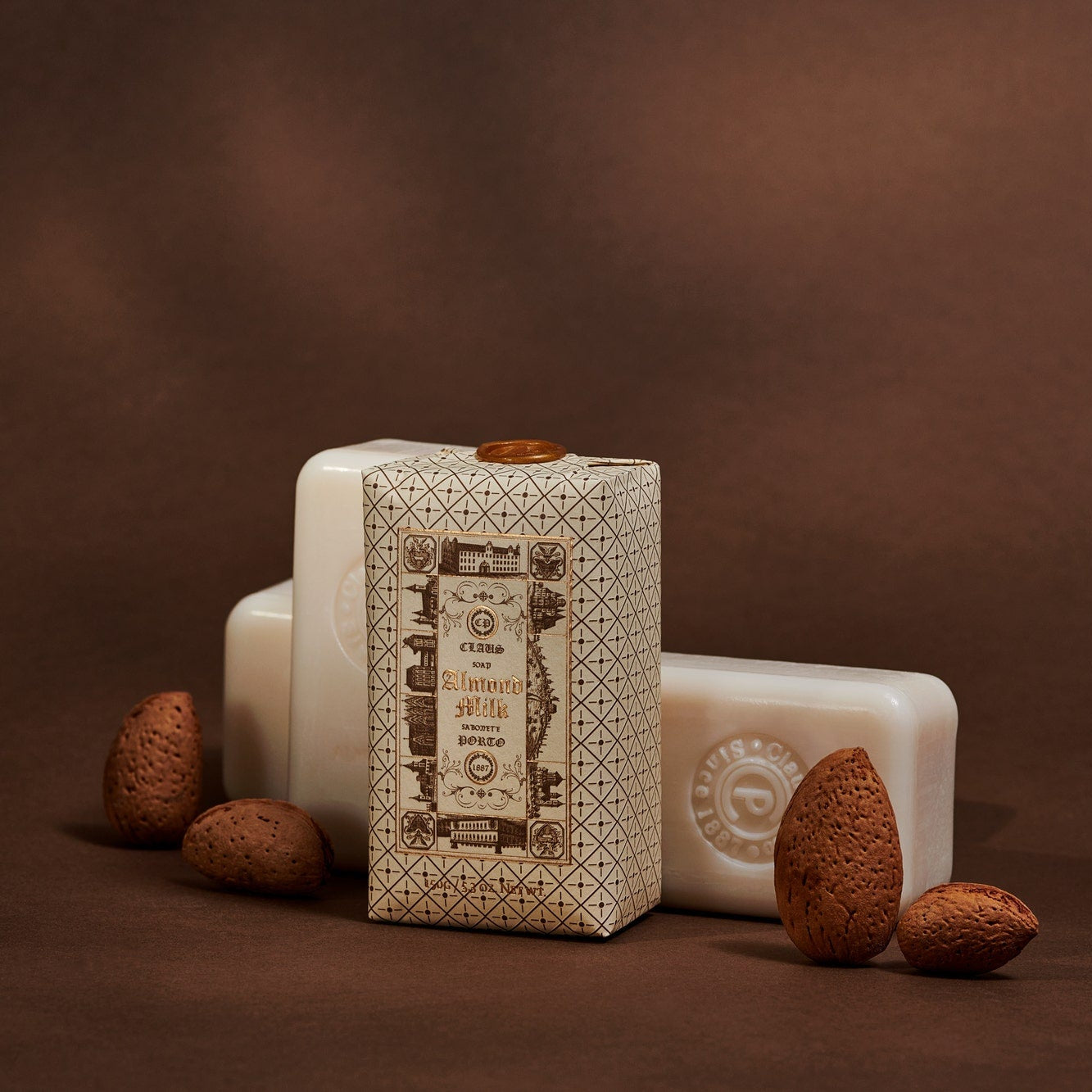 Claus Porto Double Almond Milk Soap - 150g