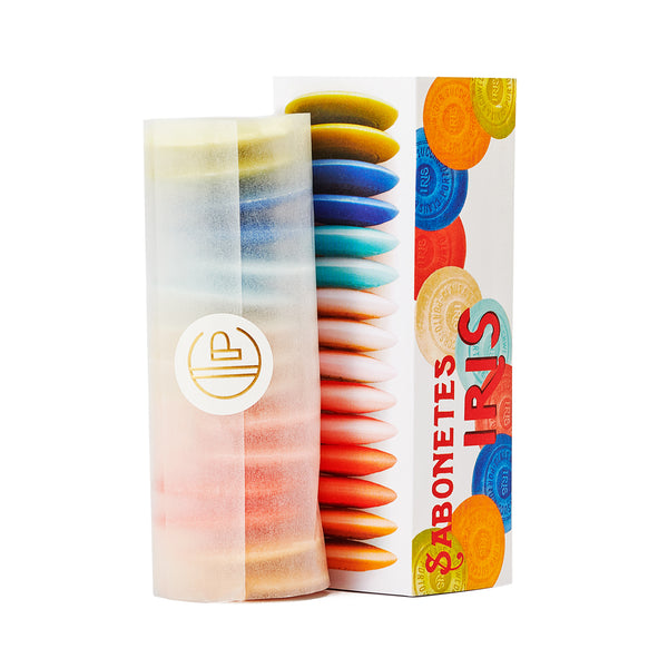 Claus Porto Iris Guest Soap Box 15 x 10g