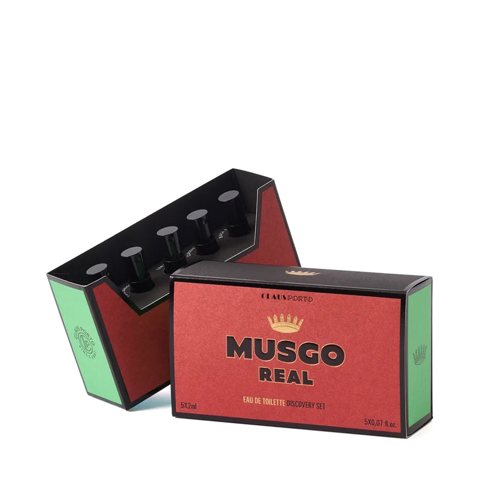 Claus Porto Musgo Real Discovery Set 5 X 2ml EDT - Value $60