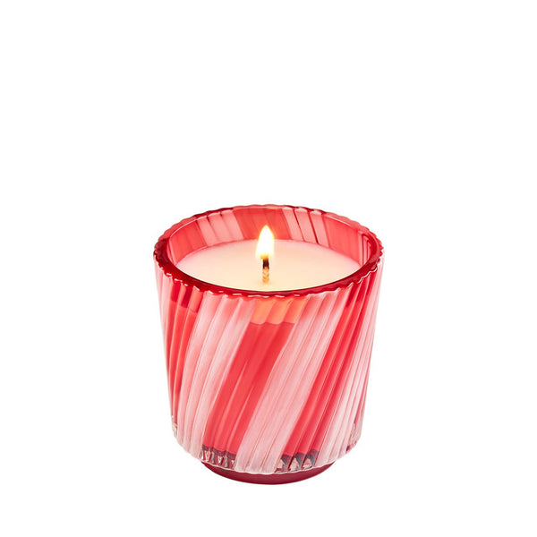 Crushed Candy Cane Ornament Candle
