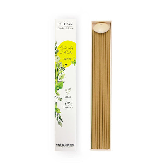 Esteban Lemongrass & Mint Japanese Incense