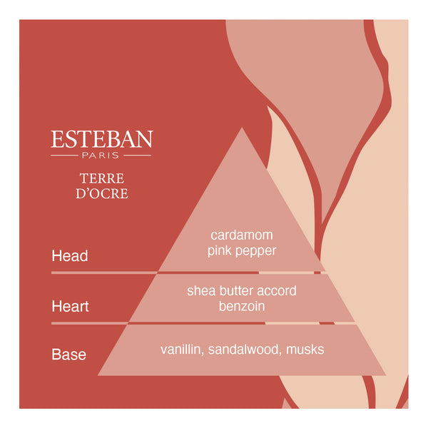 Esteban Terre d'Ocre Candle