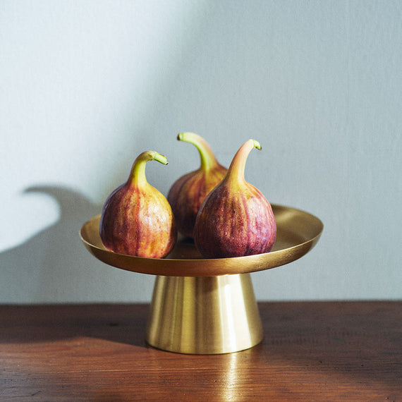 Fog Linen Work Brass Cake Stand (S)