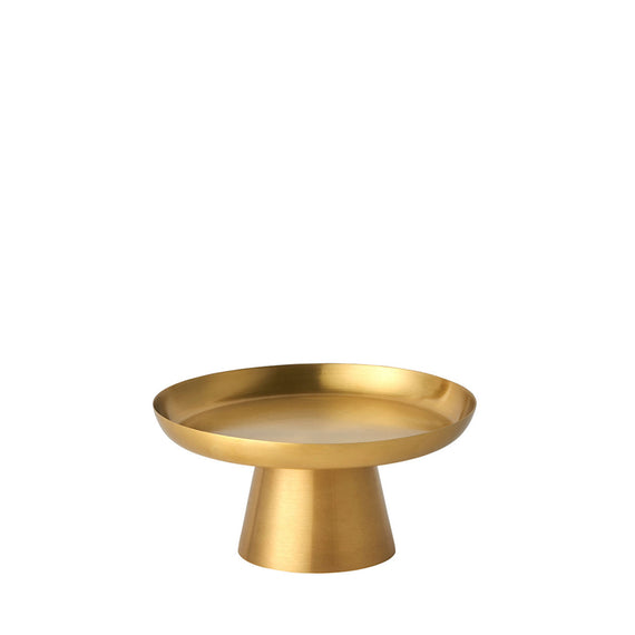 Fog Linen Work Brass Cake Stand (S)