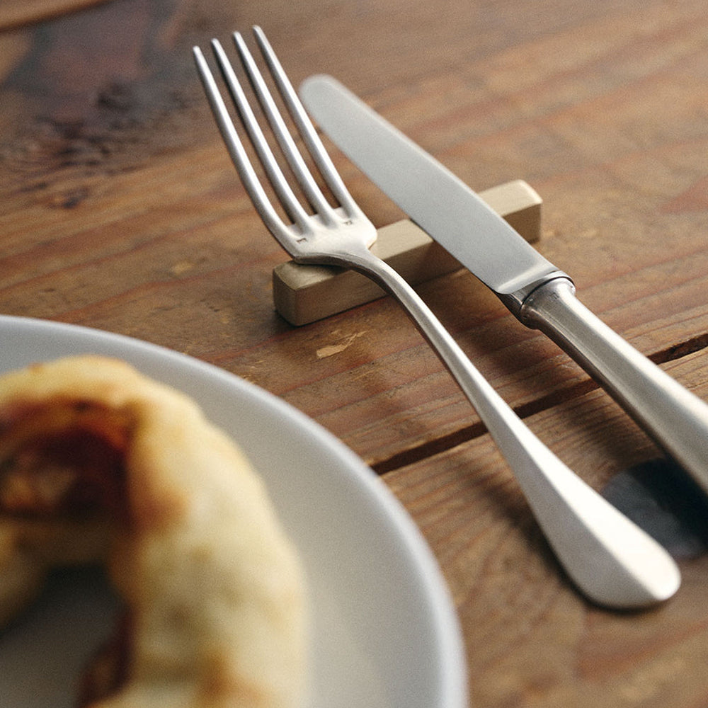 Fog Linen Work Brass Cutlery / Chopstick Rest - Square