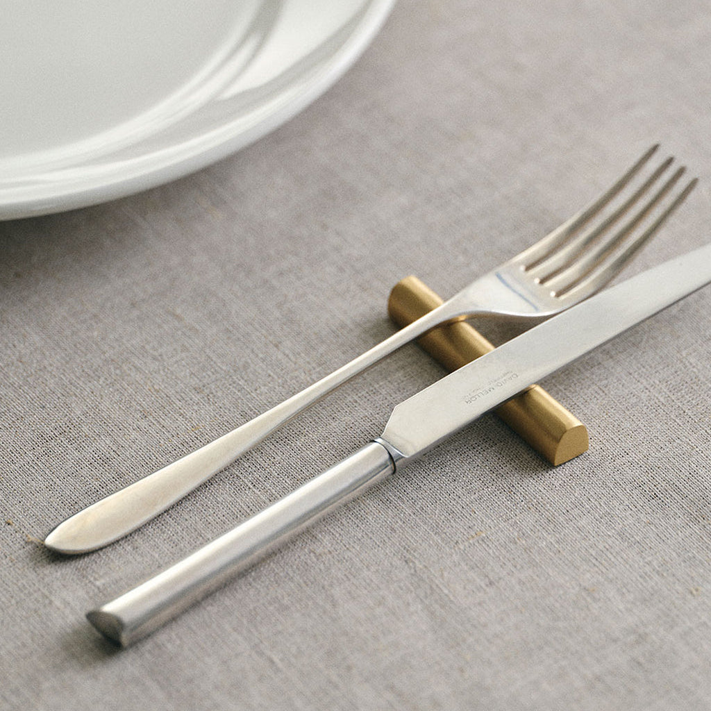 Fog Linen Work Brass Cutlery Rest - Round