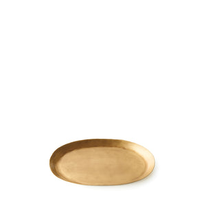 Fog Linen Work Brass Oval Tray (S)