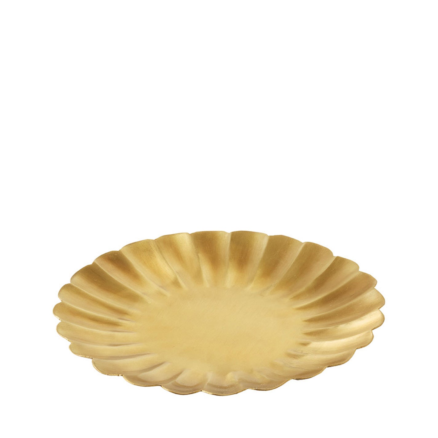 Fog Linen Work Brass Petal Tray (M)