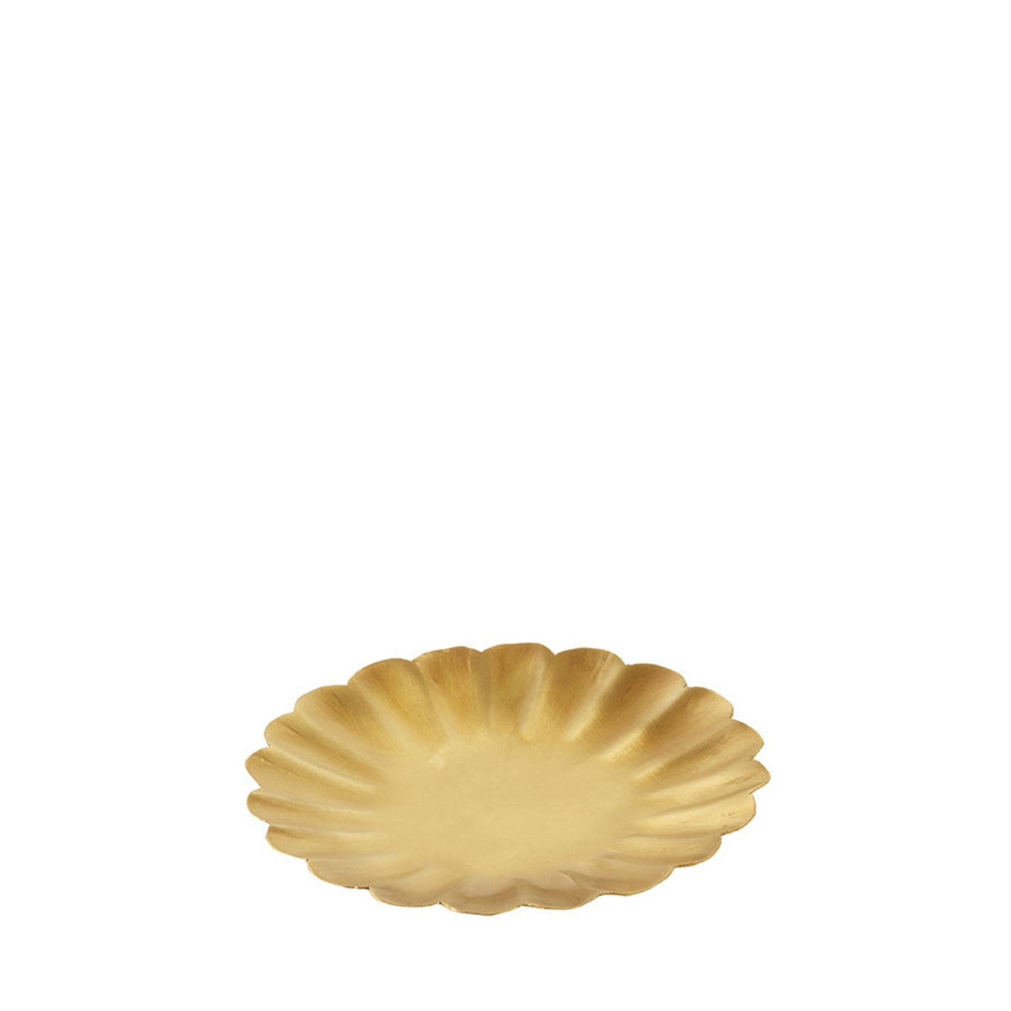 Fog Linen Work Brass Petal Tray (S)