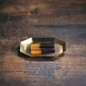 Fog Linen Work Brass Plate Long Octagonal (S)