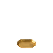 Fog Linen Work Brass Plate Long Octagonal (XS)