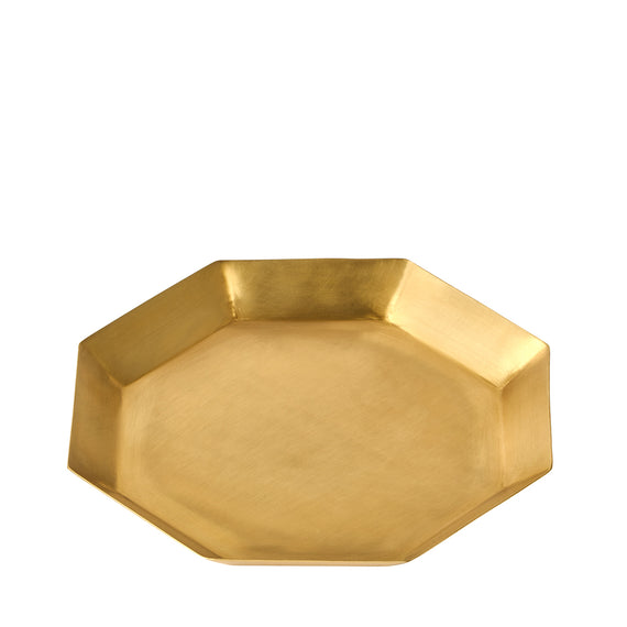 Fog Linen Work Brass Plate: Octagon (L)