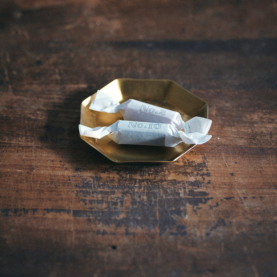 Fog Linen Work Brass Plate: Octagon (S)