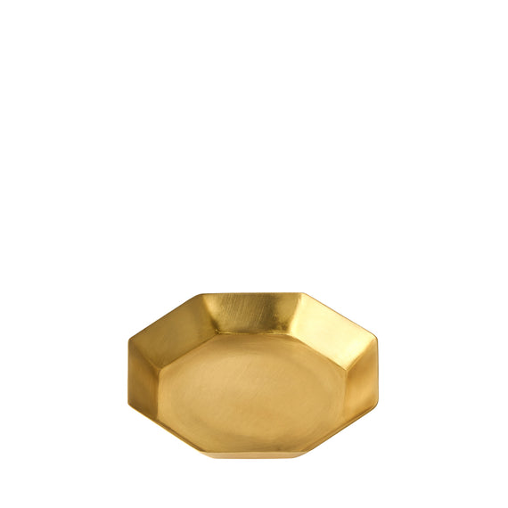 Fog Linen Work Brass Plate: Octagon (XS)