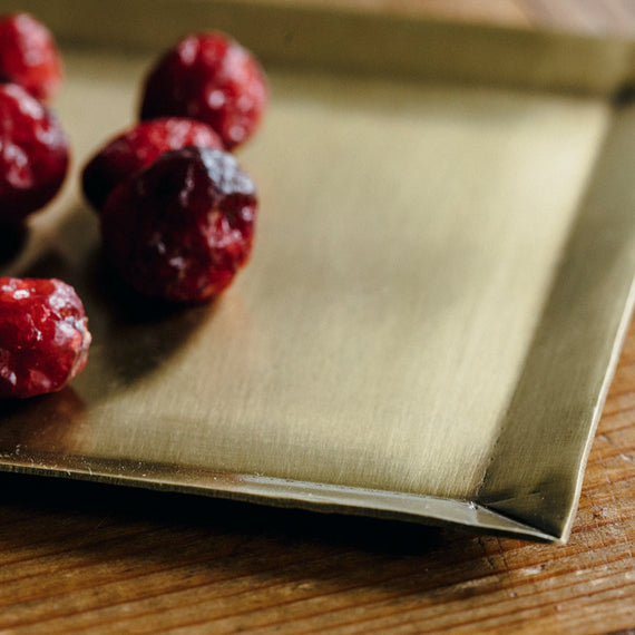 Fog Linen Work Brass Plate Rectangle (M)