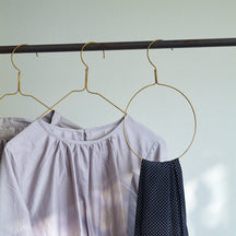 Fog Linen Work Brass Shirt Hanger