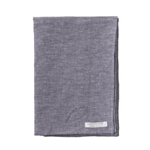 Fog Linen Work Chambray Bath Towel: Grey