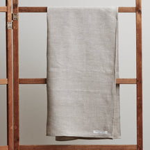 Fog Linen Work Chambray Bath Towel: Natural