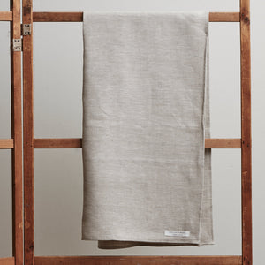 Fog Linen Work Chambray Bath Towel: Natural