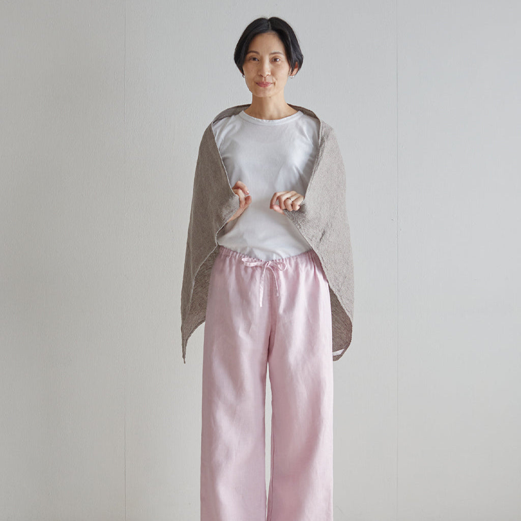 Fog Linen Work Chambray Bath Towel: Natural