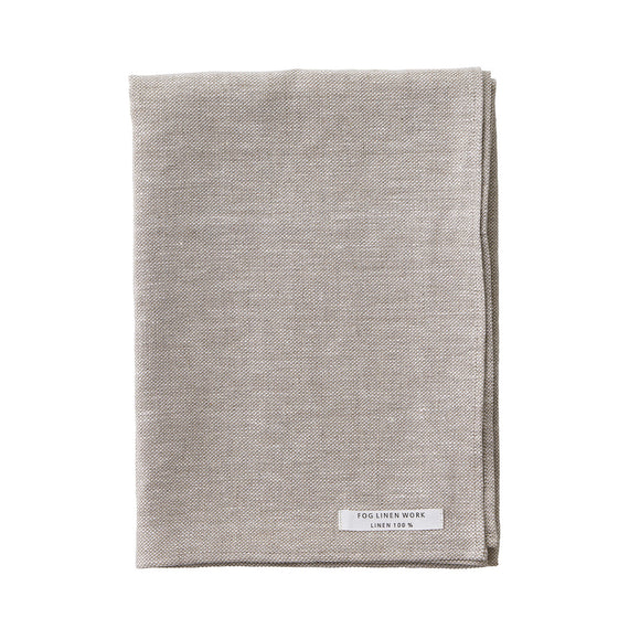 Fog Linen Work Chambray Bath Towel: Natural