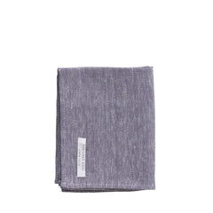 Fog Linen Work Chambray Hand Towel: Grey