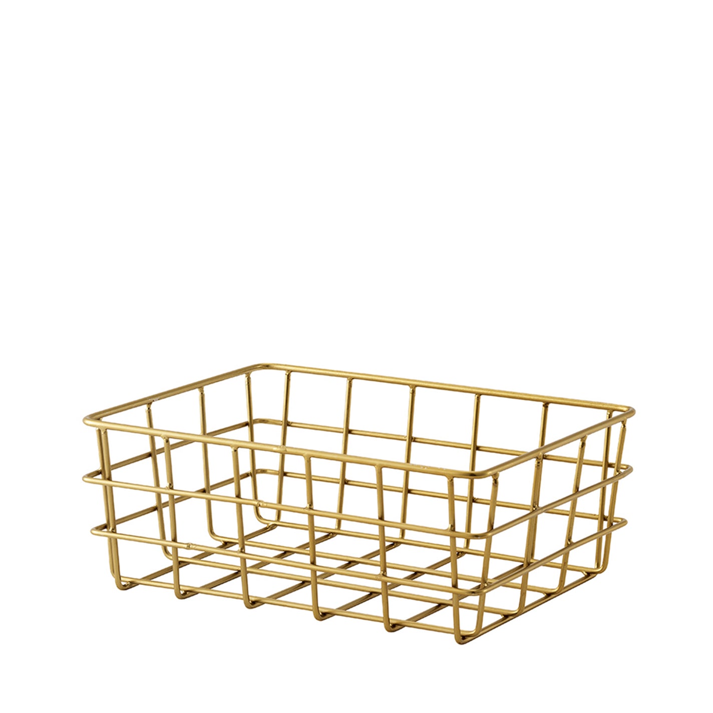 Fog Linen Work Gold Pantry Basket